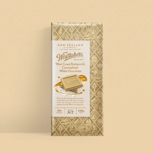 휘태커스 초콜릿- 명장 컬렉션 - 버터 밀크 카라멜 화이트 (뉴질랜드 버터 밀크 15% 함유!!)
